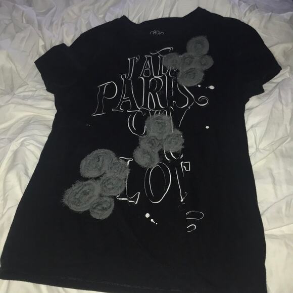 Old navy Paris city of love t shirt medium - Picture 1 of 6